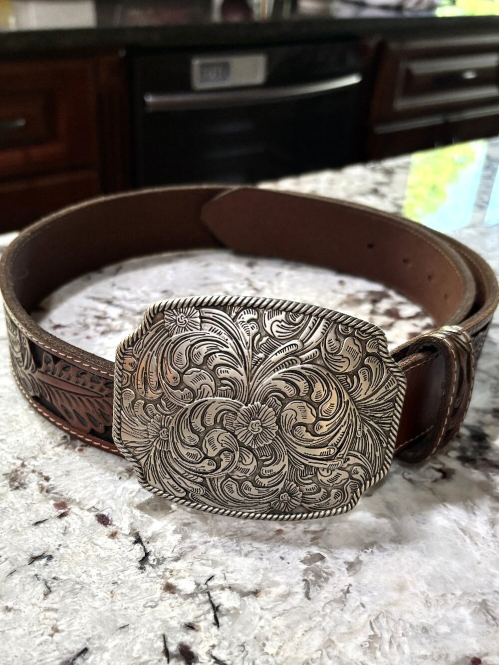NWOT Idyllwind Genuine Leather Belt, Size M